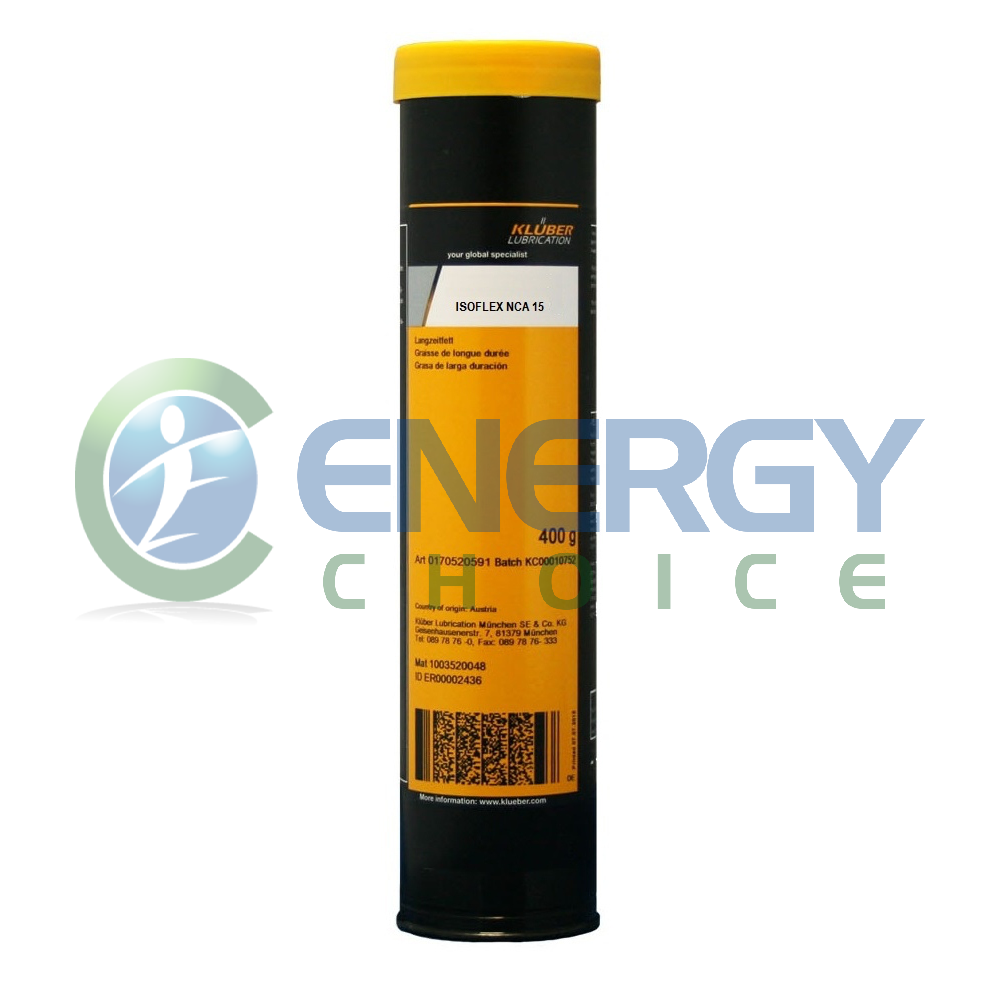 Kluber ISOFLEX NCA 15 Spindle bearing grease 400g cartridge, Kluber Lubrication, 0041800591